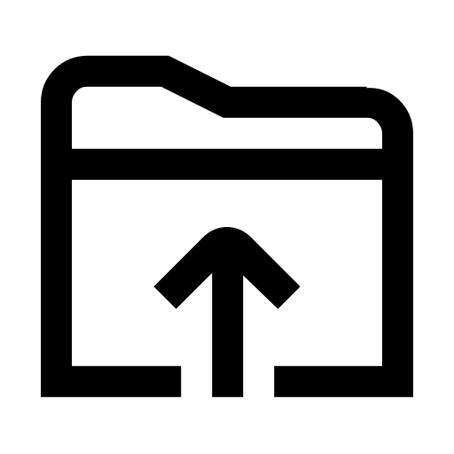 دانلود آیکون آپلود پوشه