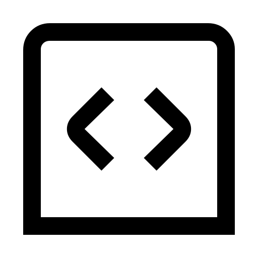دانلود آیکون مربع کد