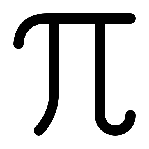 دانلود آیکون عدد پی