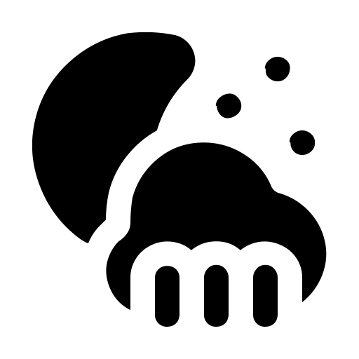 دانلود آیکون باران شبانه