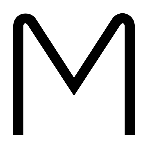 دانلود آیکون حرف m