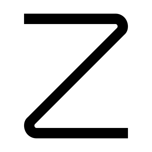 دانلود آیکون حرف Z