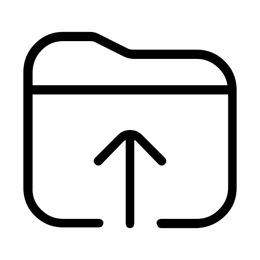 دانلود آیکون آپلود پوشه