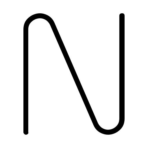 دانلود آیکون حرف n