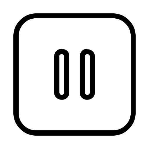 دانلود آیکون توقف (مربع)