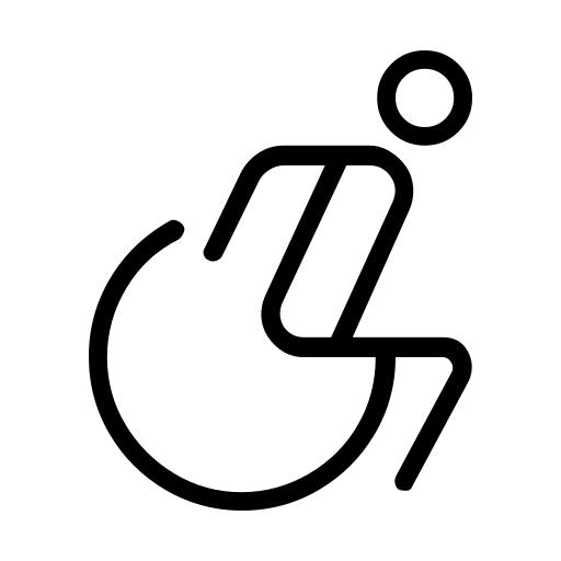 دانلود آیکون حرکت ویلچر