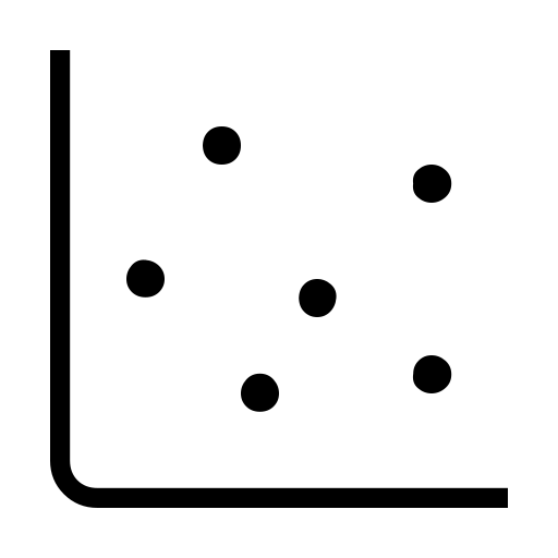 دانلود آیکون نمودار پراکندگی