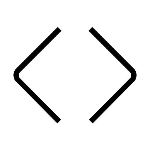 دانلود آیکون کد ساده