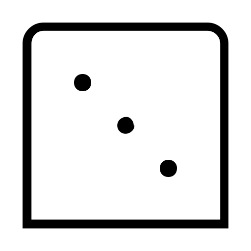 دانلود آیکون تاس عدد ۳