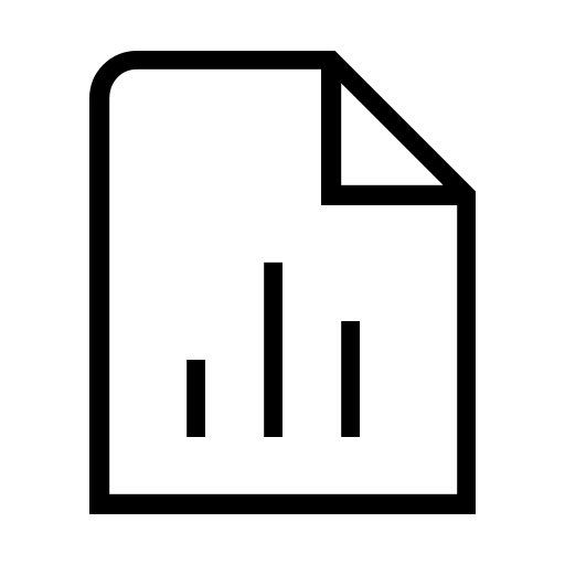 دانلود آیکون نمودار خطی