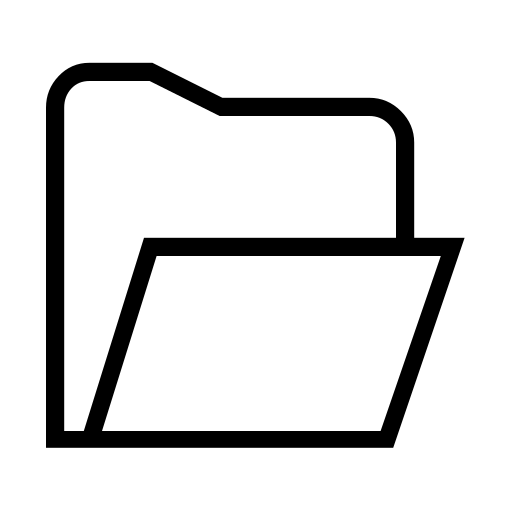دانلود آیکون پوشه باز