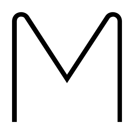 دانلود آیکون حرف m