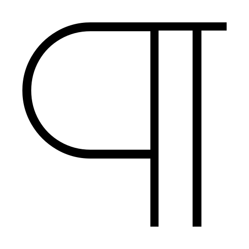 دانلود آیکون پاراگراف