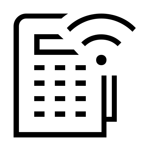 دانلود آیکون سیگنال کارتخوان