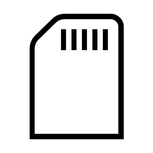 دانلود آیکون کارت حافظه