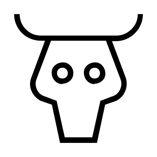 دانلود آیکون جمجمه گاو