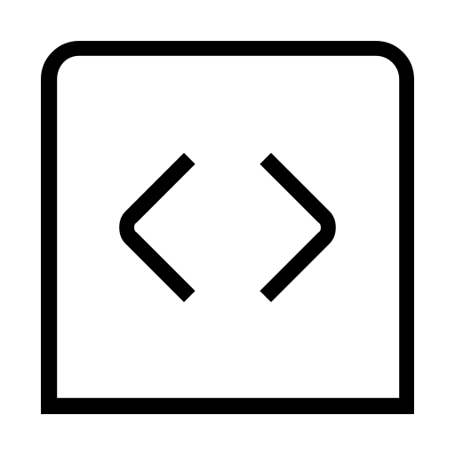 دانلود آیکون مربع کد