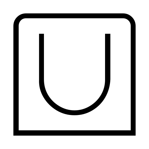دانلود آیکون مربع U