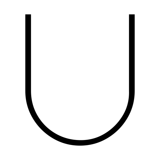 دانلود آیکون حرف U