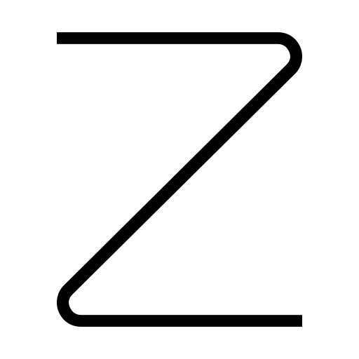 دانلود آیکون حرف Z